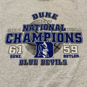 Vintage Duke 2010 NCAA Champions Lee Sport T Shirt